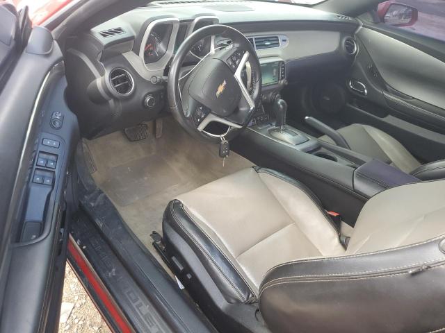 2G1FC3D35D9227938 - 2013 CHEVROLET CAMARO LT RED photo 8