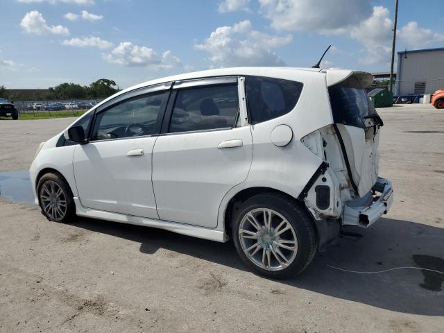 JHMGE8H4XAC023869 - 2010 HONDA FIT SPORT WHITE photo 2