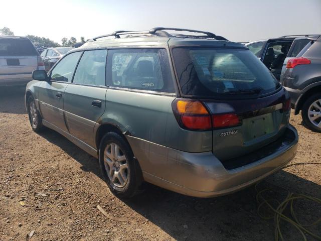 4S3BH675147604658 - 2004 SUBARU LEGACY OUTBACK AWP 青绿色 照片 2