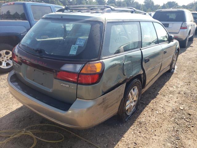 4S3BH675147604658 - 2004 SUBARU LEGACY OUTBACK AWP 青绿色 照片 3