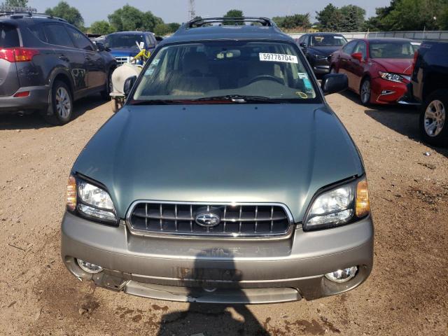 4S3BH675147604658 - 2004 SUBARU LEGACY OUTBACK AWP 青绿色 照片 5