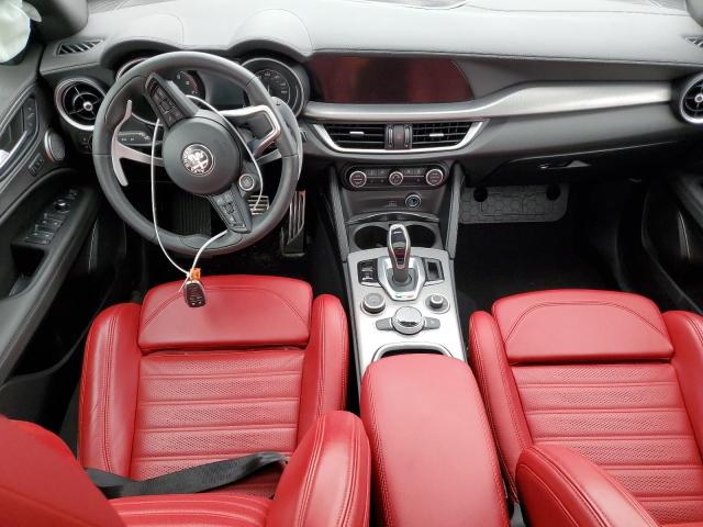 ZASPAKBN9N7D47476 - 2022 ALFA ROMEO STELVIO TI WHITE photo 8