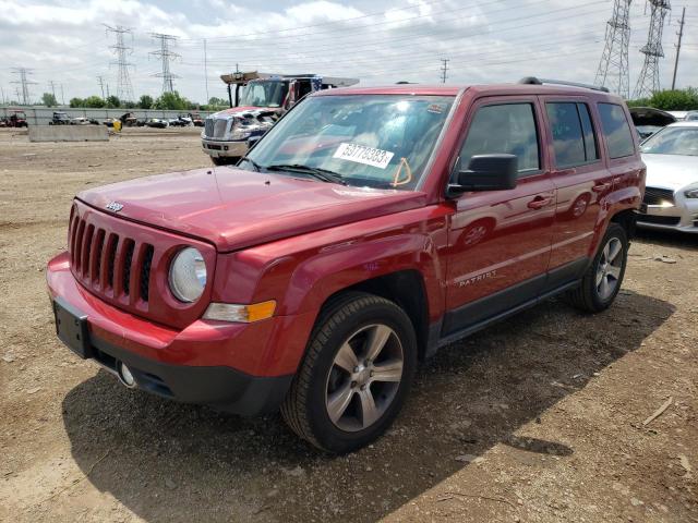 1C4NJPFA8GD634588 - 2016 JEEP PATRIOT LATITUDE RED photo 1