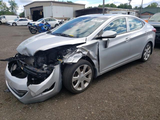 KMHDH4AE7DU846468 - 2013 HYUNDAI ELANTRA GLS SILVER photo 1