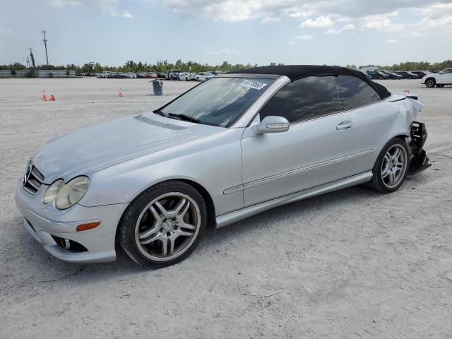 WDBTK72F48T098573 - 2008 MERCEDES-BENZ CLK 550 SILVER photo 1