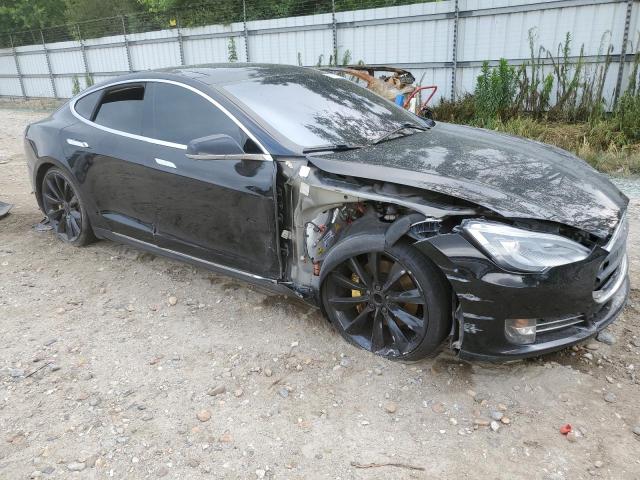 5YJSA1DG0DFP03706 - 2013 TESLA MODEL S 黑色 照片 4