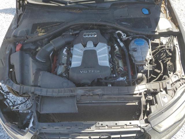 WAUHGAFCXCN156735 - 2012 AUDI A6 PRESTIGE შავი ფოტო 11