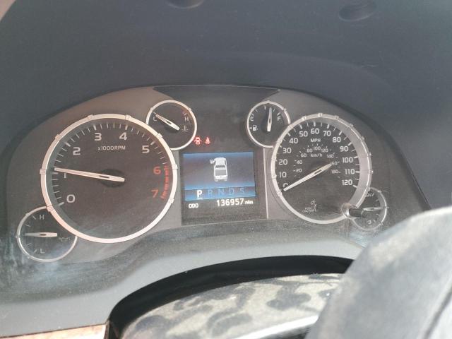 5TFAY5F18EX377846 - 2014 TOYOTA TUNDRA CREWMAX PLATINUM შავი ფოტო 9