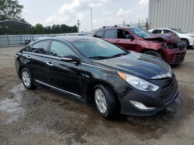 KMHEC4A44DA066147 - 2013 HYUNDAI SONATA HYBRID BLACK photo 4