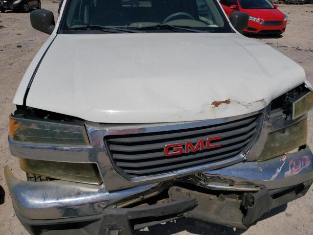 1GTCS19E478113862 - 2007 GMC CANYON WHITE photo 11
