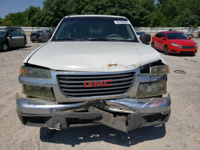 1GTCS19E478113862 - 2007 GMC CANYON WHITE photo 5