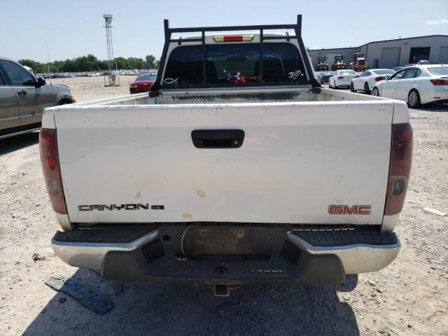 1GTCS19E478113862 - 2007 GMC CANYON WHITE photo 6
