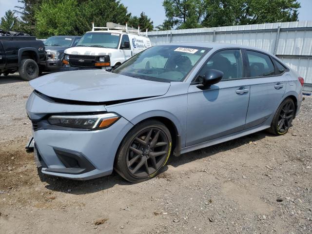 2HGFE2F55NH514179 - 2022 HONDA CIVIC SPORT ნაცრისფერი ფოტო 1