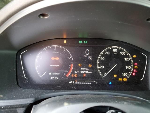 2HGFE2F55NH514179 - 2022 HONDA CIVIC SPORT ნაცრისფერი ფოტო 9