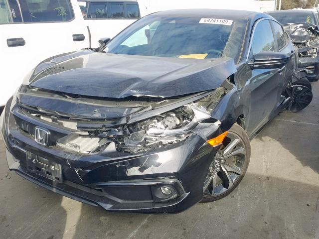 2HGFC2F80KH539888 - 2019 HONDA CIVIC SPORT  photo 2