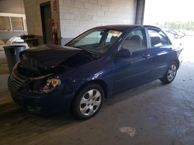 KNAFE122685549570 - 2008 KIA SPECTRA EX BLUE photo 1