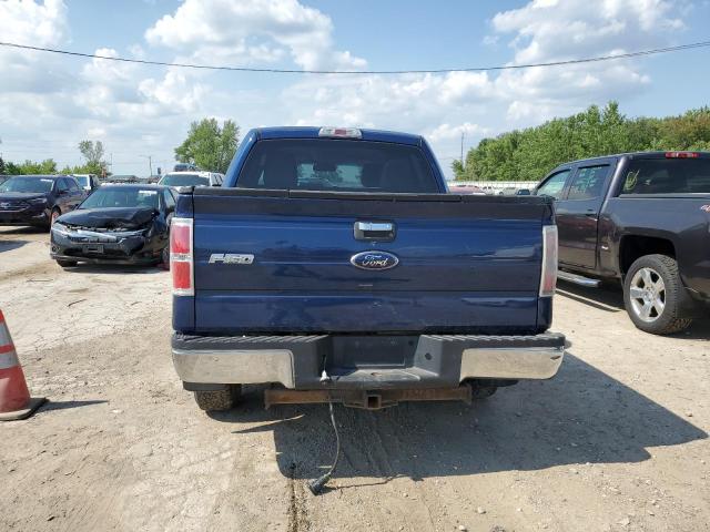 1FTEW1E80AFC38521 - 2010 FORD F150 SUPERCREW BLUE photo 6