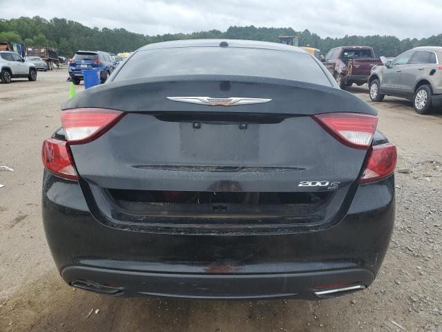 1C3CCCBBXFN585268 - 2015 CHRYSLER 200 S BLACK photo 6