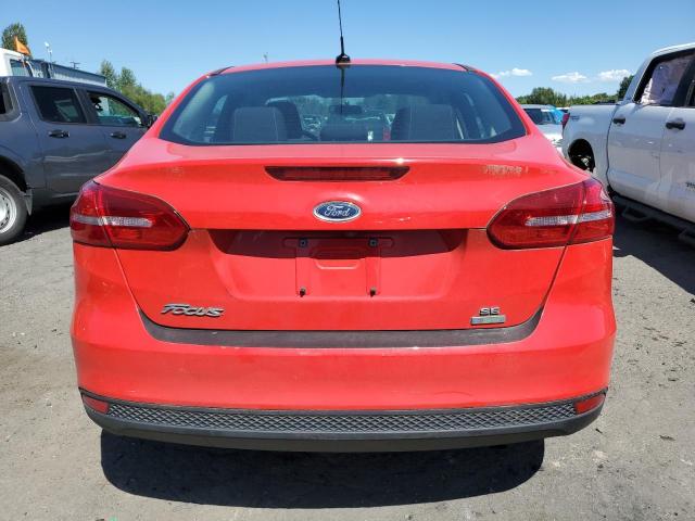 1FADP3FE6HL344501 - 2017 FORD FOCUS SE RED photo 6