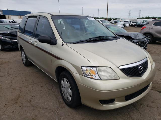 JM3LW28A830372783 - 2003 MAZDA MPV WAGON GOLD photo 4