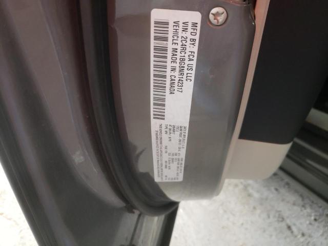 2C4RC1BG8NR142317 - 2022 CHRYSLER PACIFICA TOURING L ნაცრისფერი ფოტო 13