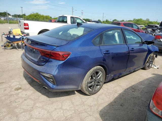 3KPF34ADXME264091 - 2021 KIA FORTE GT LINE BLUE photo 3