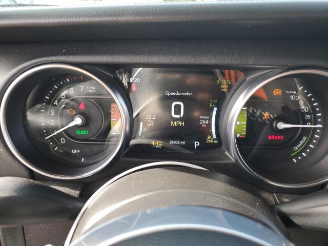 1C4JJXP61NW206324 - 2022 JEEP WRANGLER U SAHARA 4XE BLACK photo 9