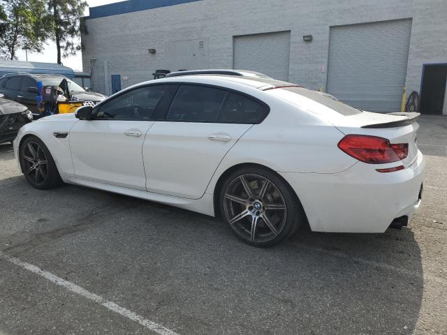 WBS6C9C57ED466840 - 2014 BMW M6 GRAN COUPE WHITE photo 2