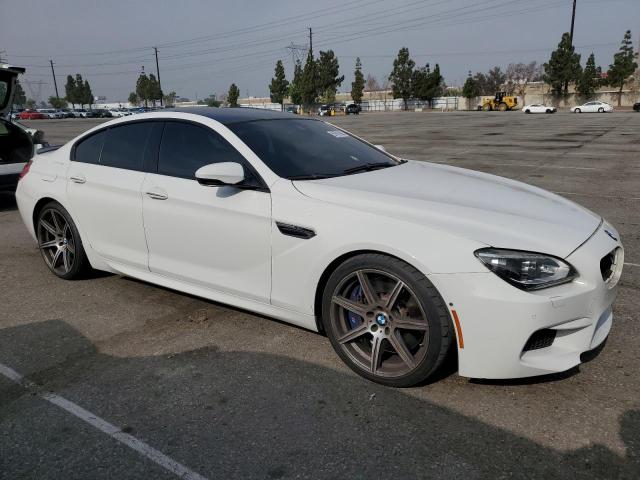 WBS6C9C57ED466840 - 2014 BMW M6 GRAN COUPE WHITE photo 4
