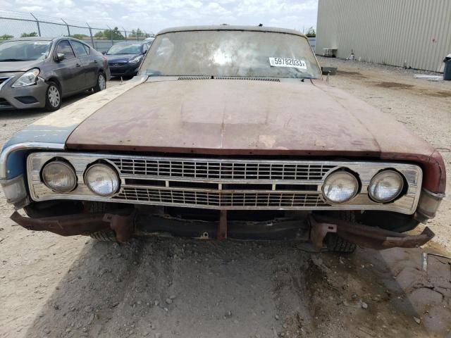 8H42S145344 - 1968 FORD GRNDTORINO BLUE photo 5