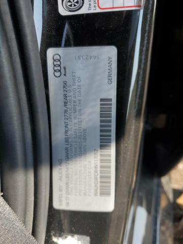 WAUH2AFCXHN117052 - 2017 AUDI A6 PRESTIGE Qara foto 12