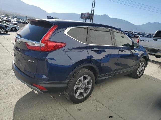 2HKRW2H86HH649702 - 2017 HONDA CR-V EXL BLUE photo 3