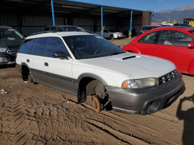 4S3BG6856X7612258 - 1999 SUBARU LEGACY OUTBACK TWO TONE photo 4