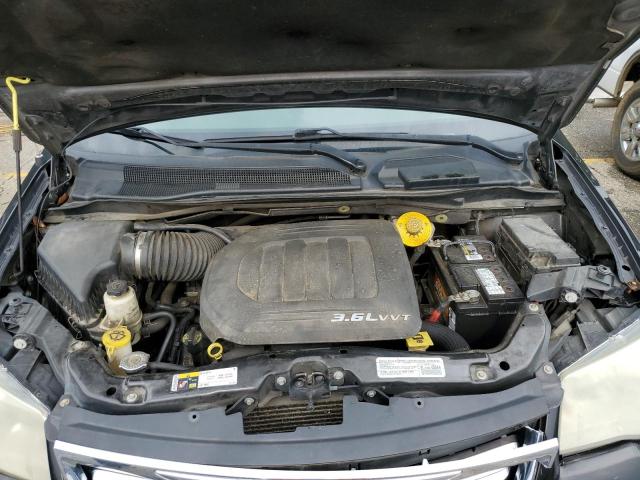 2C4RC1BG9ER312586 - 2014 CHRYSLER TOWN & COU TOURING GRAY photo 12