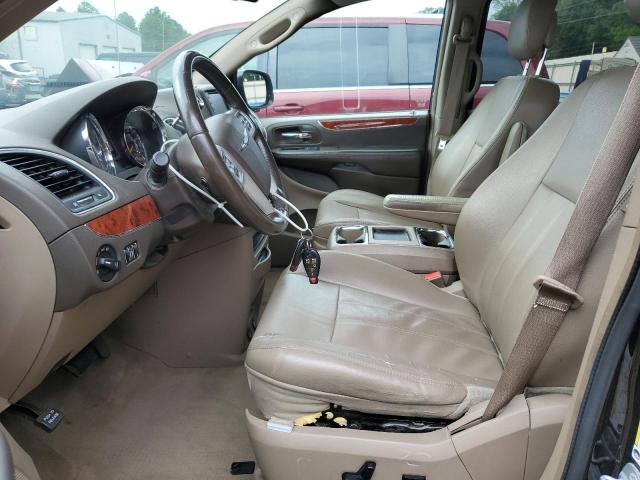 2C4RC1BG9ER312586 - 2014 CHRYSLER TOWN & COU TOURING GRAY photo 7