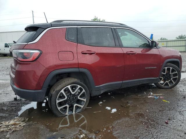 3C4NJDCB8MT520642 - 2021 JEEP COMPASS LIMITED ბურგუნდია ფოტო 3