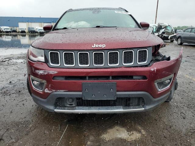 3C4NJDCB8MT520642 - 2021 JEEP COMPASS LIMITED ბურგუნდია ფოტო 5