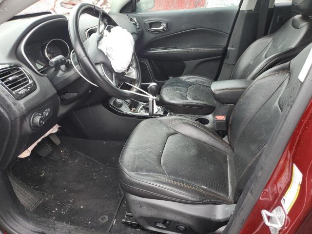3C4NJDCB8MT520642 - 2021 JEEP COMPASS LIMITED ბურგუნდია ფოტო 7
