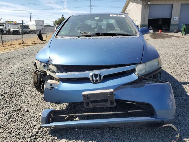 1HGFA16547L118644 - 2007 HONDA CIVIC LX BLUE photo 5