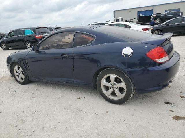 KMHHM65D76U211148 - 2006 HYUNDAI TIBURON GS BLUE photo 2