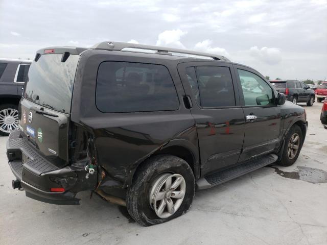 5N1BA0ND7FN618814 - 2015 NISSAN ARMADA SV BLACK photo 3