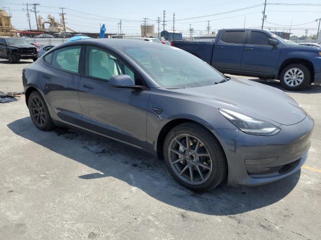5YJ3E1EA0PF619862 - 2023 TESLA MODEL 3 ნაცრისფერი ფოტო 4