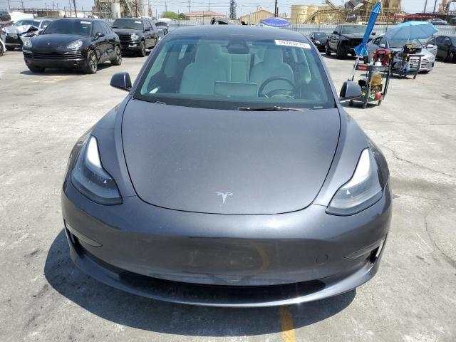 5YJ3E1EA0PF619862 - 2023 TESLA MODEL 3 ნაცრისფერი ფოტო 5