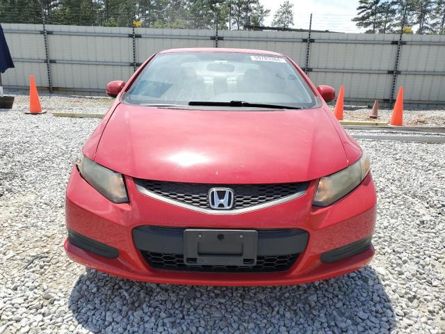 2HGFG3B5XCH562246 - 2012 HONDA CIVIC LX RED photo 5