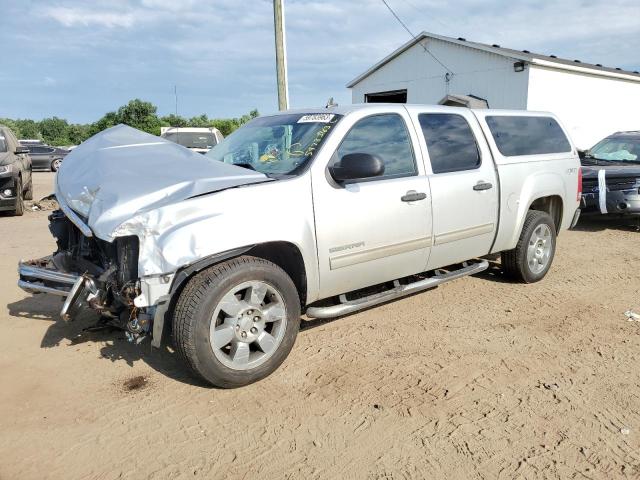 3GTRKVE37AG126323 - 2010 GMC SIERRA K1500 SLE SILVER photo 1