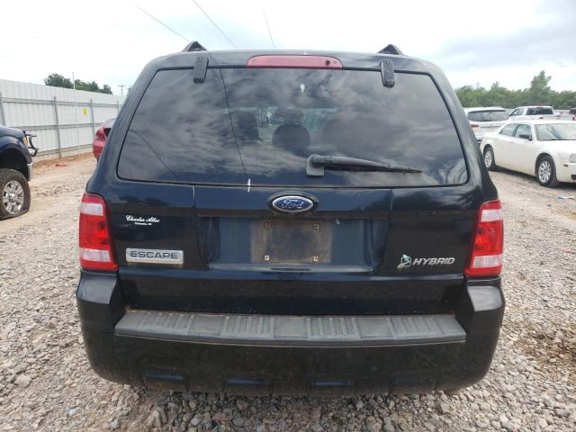 1FMCU59349KB08985 - 2009 FORD ESCAPE HYBRID BLACK photo 6