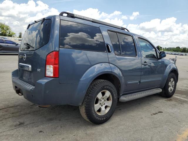 5N1AR18U76C628261 - 2006 NISSAN PATHFINDER LE BLUE photo 3