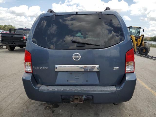 5N1AR18U76C628261 - 2006 NISSAN PATHFINDER LE BLUE photo 6