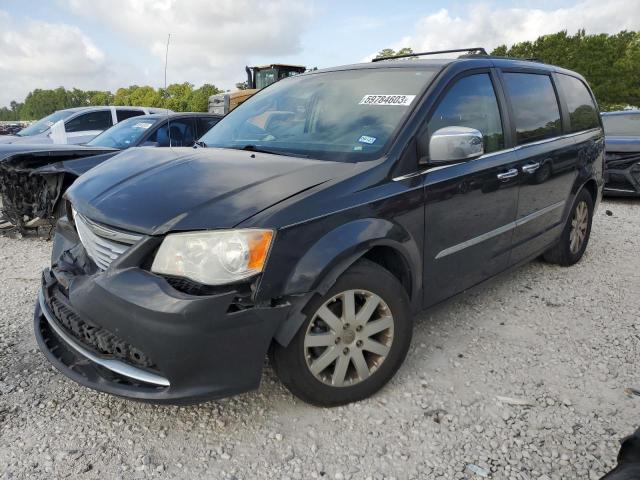 2A4RR8DG7BR758892 - 2011 CHRYSLER TOWN & COU TOURING L CHARCOAL photo 1