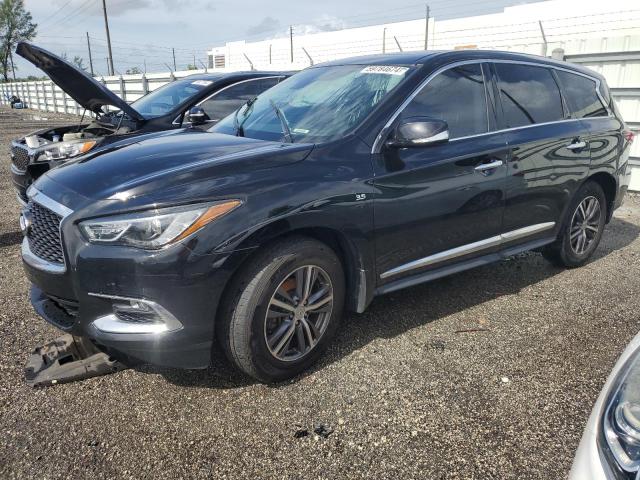 5N1DL0MNXLC523636 - 2020 INFINITI QX60 LUXE BLACK photo 1